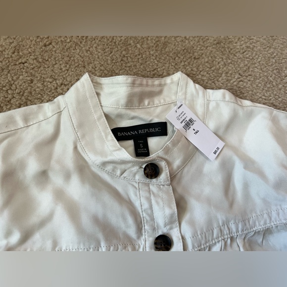 Banana Republic S Tall Balloon Sleeve Blouse - Picture 10 of 11